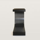 Console d'entrée galbée en bois massif