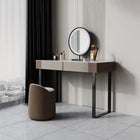 Coiffeuse plateau marbre et miroir lumineux