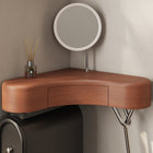 Coiffeuse d'angle avec grand tiroir