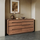 Buffet bas avec rangement fermé et plateau renforcé