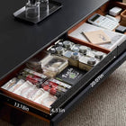 Table basse surbaissée avec éclairage intégré
