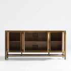 Ensemble meuble TV 173 cm et colonne assortie