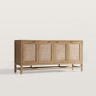 Ensemble meuble TV 173 cm et colonne assortie
